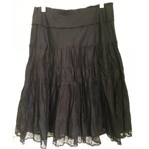 White House Black Market Tiered Skirt size 12